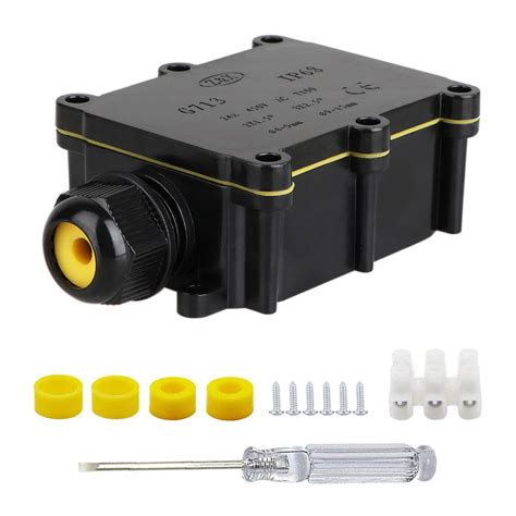 waterproof electrical box connectors|waterproof box for outside plugs.